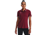 Under Armour Womens Team Tipped Polo - Breathable and Lightweight