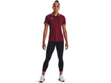 Under Armour Womens Team Tipped Polo - Breathable and Lightweight