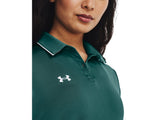 Under Armour Womens Team Tipped Polo - Breathable and Lightweight