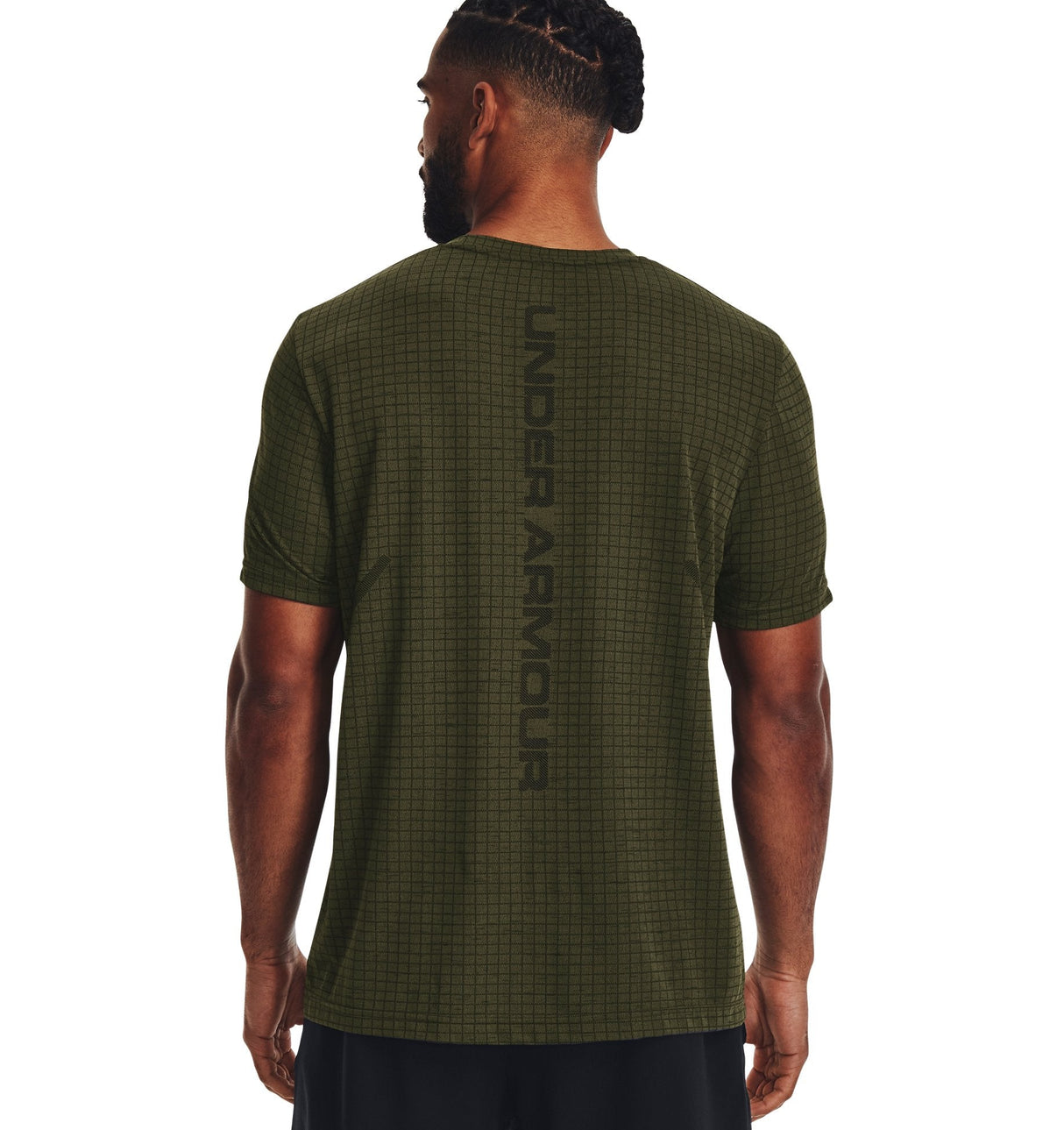 Under Armour Mens UA Seamless Grid Short Sleeve - Engineered Mesh Ventilation