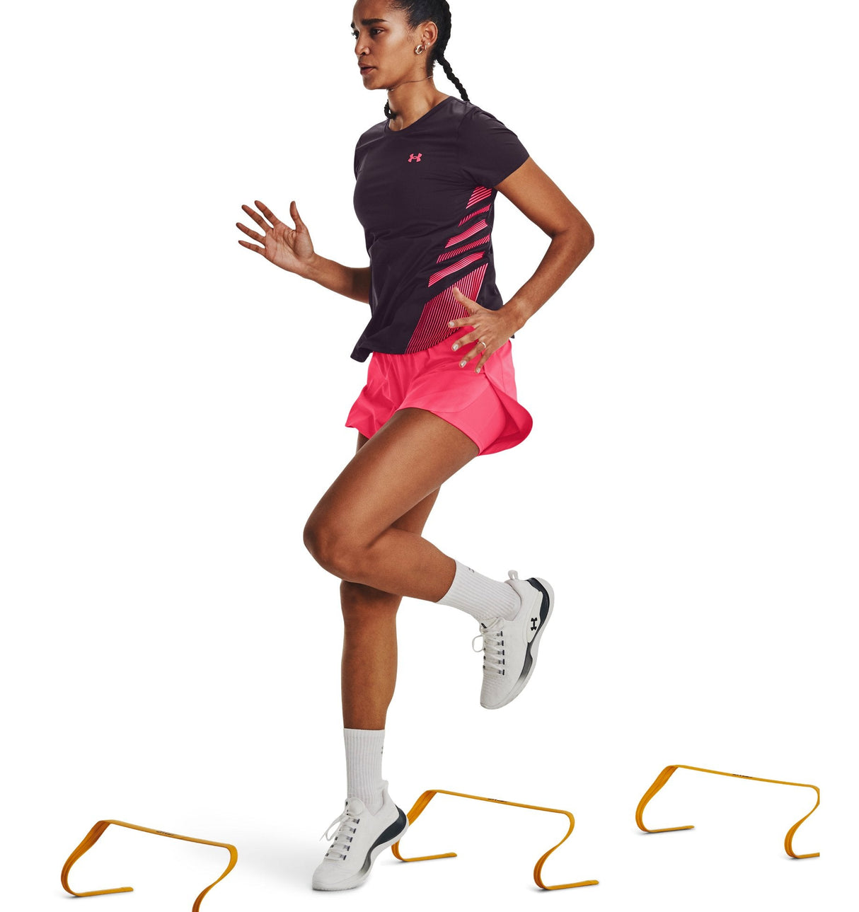 Under Armour Womens UA Vanish 2-in-1 Shorts - Water Repellent and Breathable