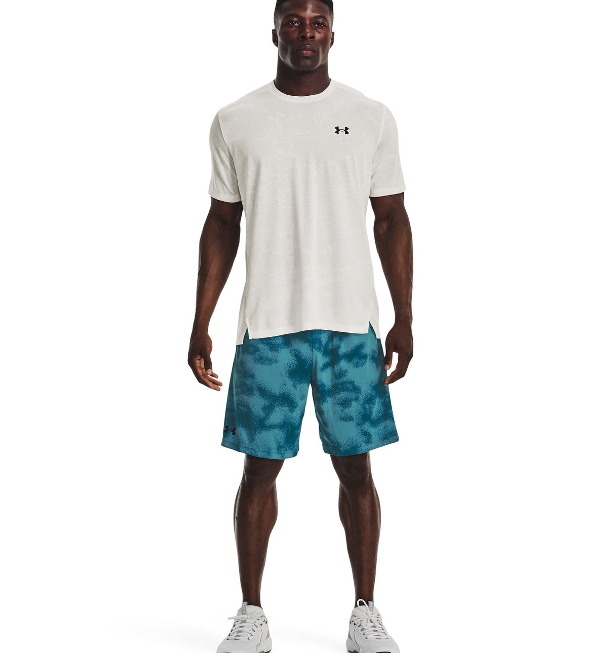 Under Armour Mens Tech Printed Shorts - Quick-Drying Apparel