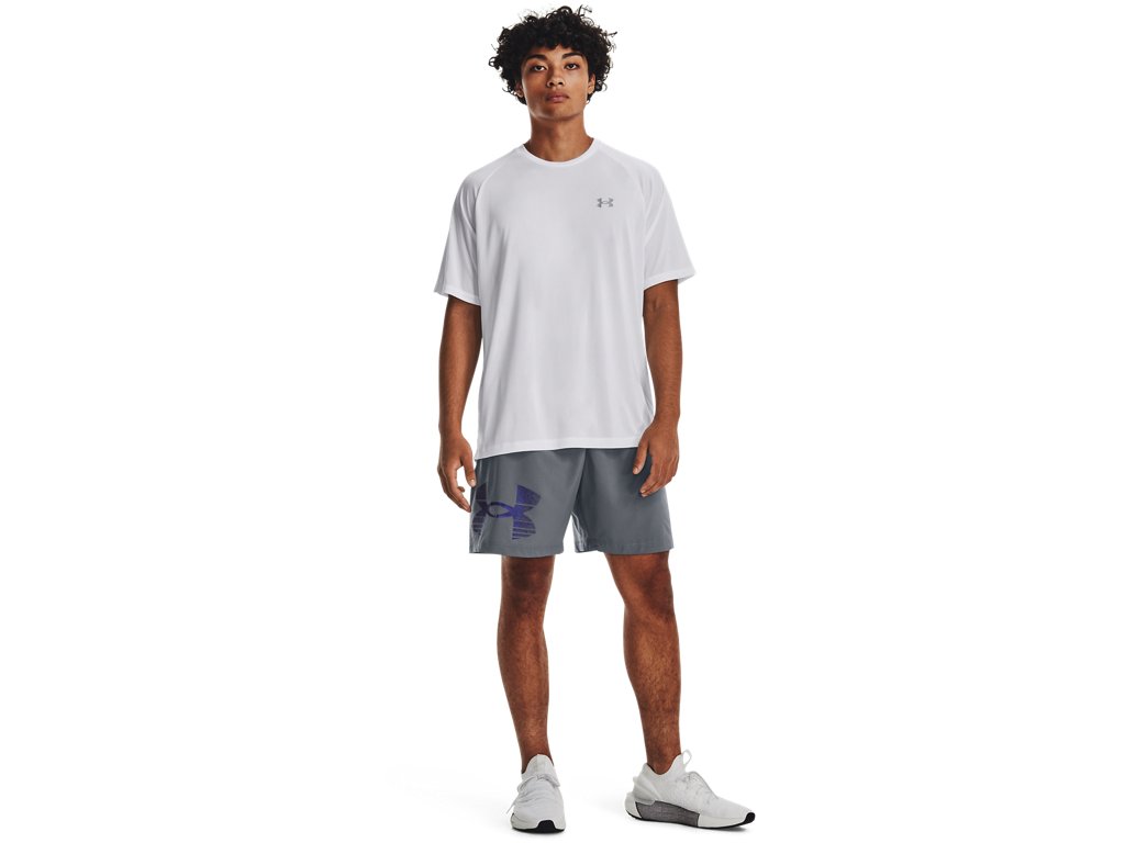 Under Armour Mens Tech Reflective Short Sleeve Shirt - Quick-Drying