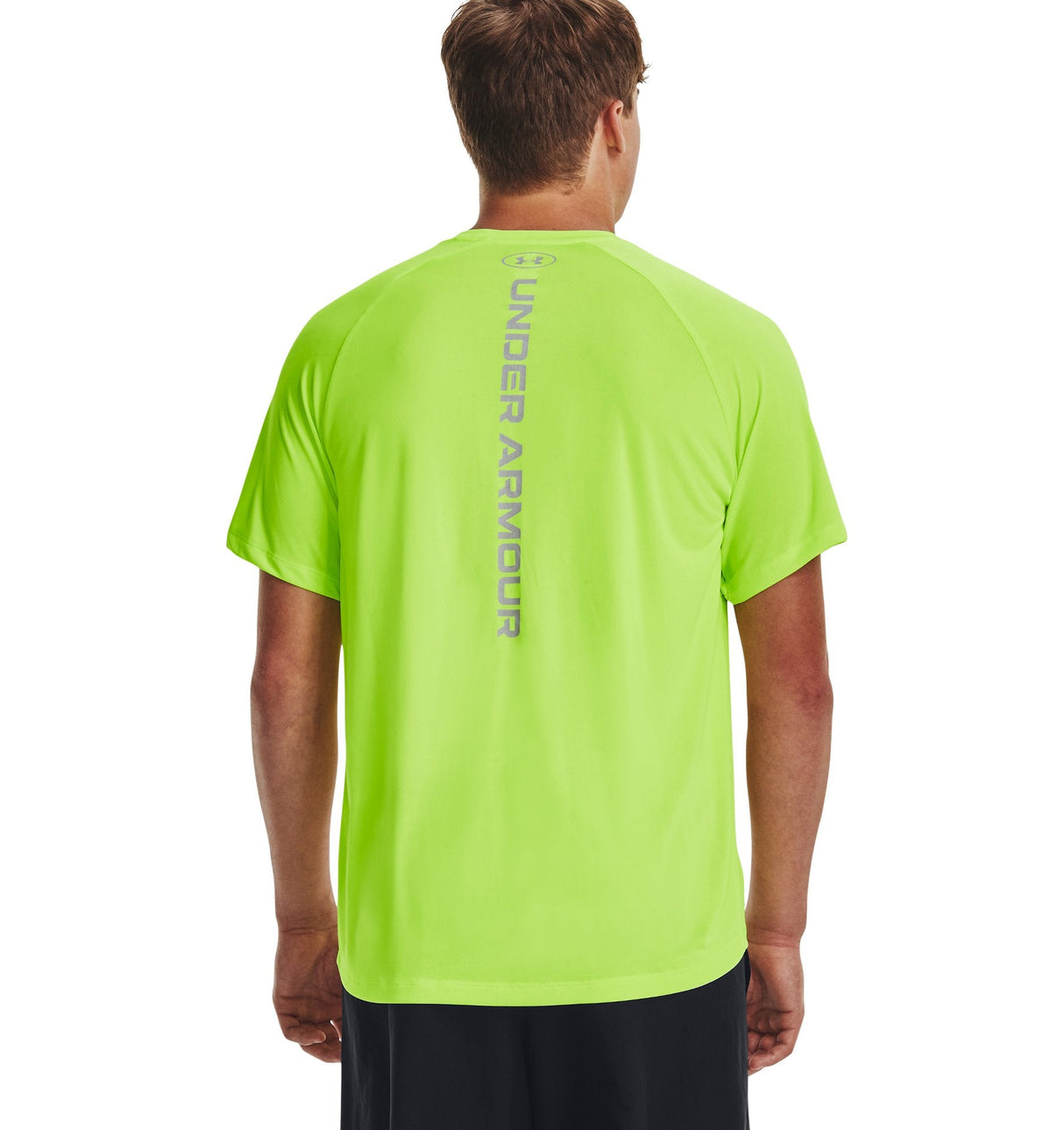 Under Armour Mens Tech Reflective Short Sleeve Shirt - Quick-Drying