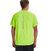 Under Armour Mens Tech Reflective Short Sleeve Shirt - Quick-Drying