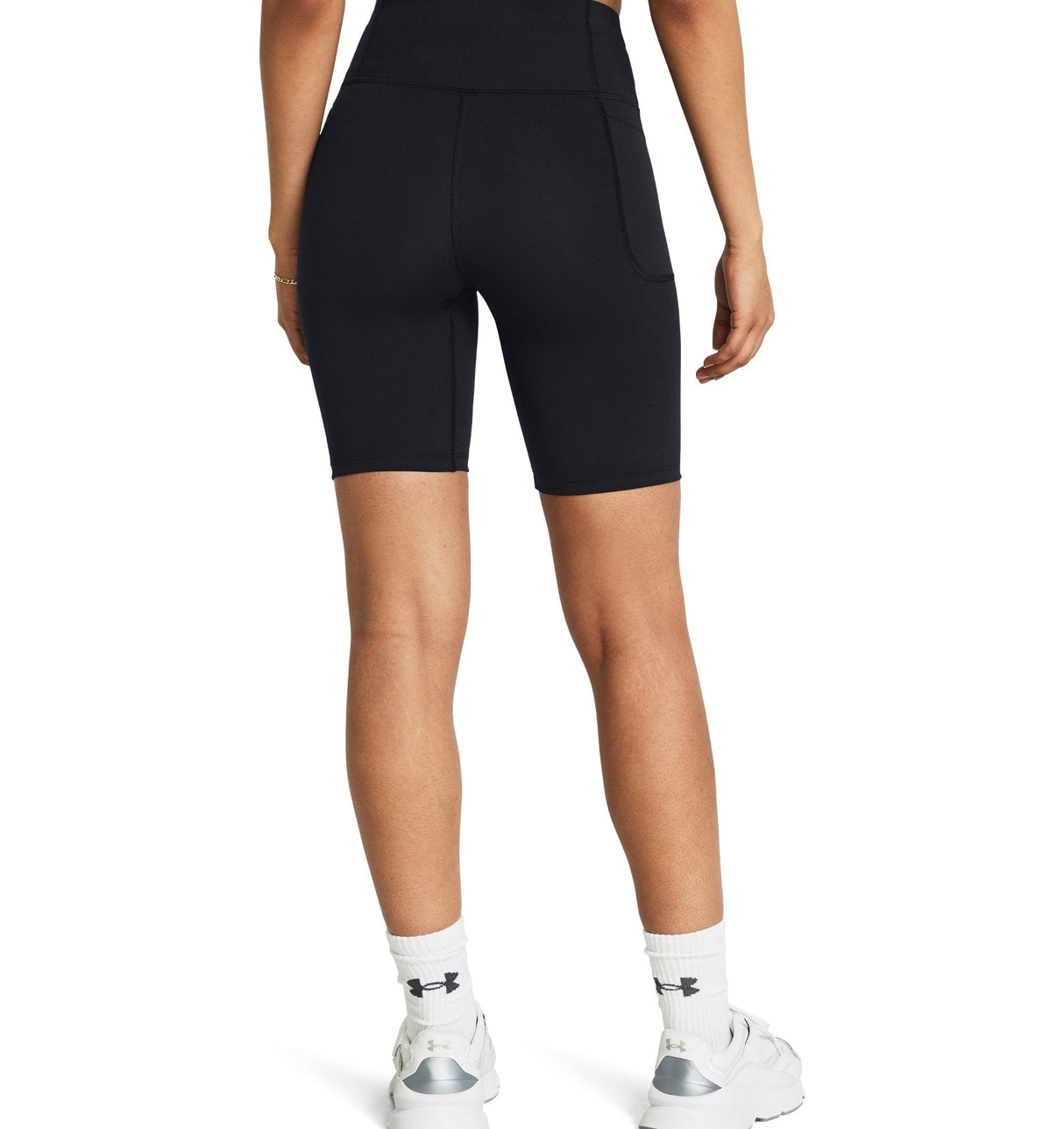 Under Armour Womens UA Motion Bike Shorts - Breathable and Comfortable