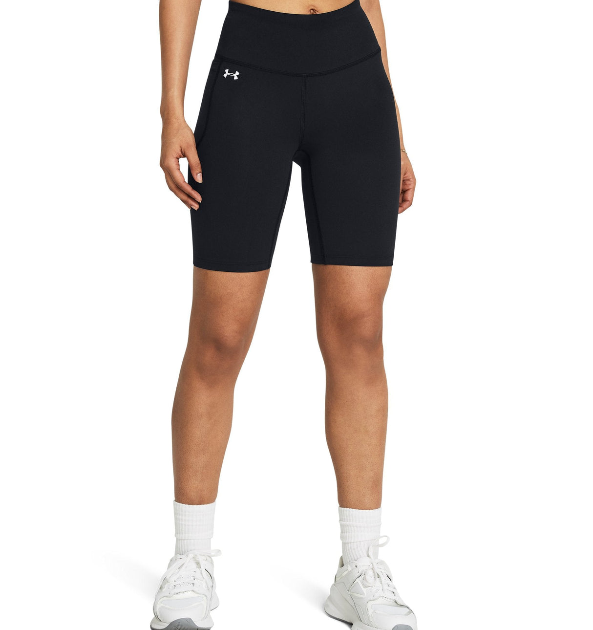 Under Armour Womens UA Motion Bike Shorts - Breathable and Comfortable