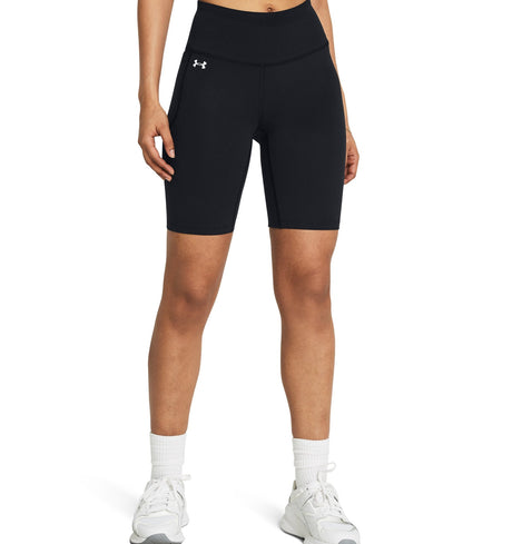 Under Armour Womens UA Motion Bike Shorts - Breathable and Comfortable