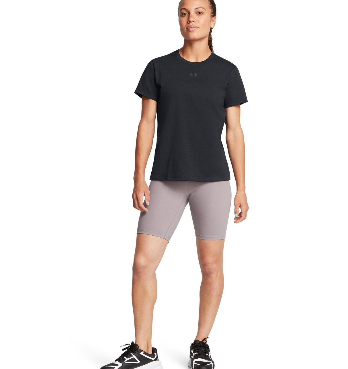 Under Armour Womens UA Motion Bike Shorts - Breathable and Comfortable