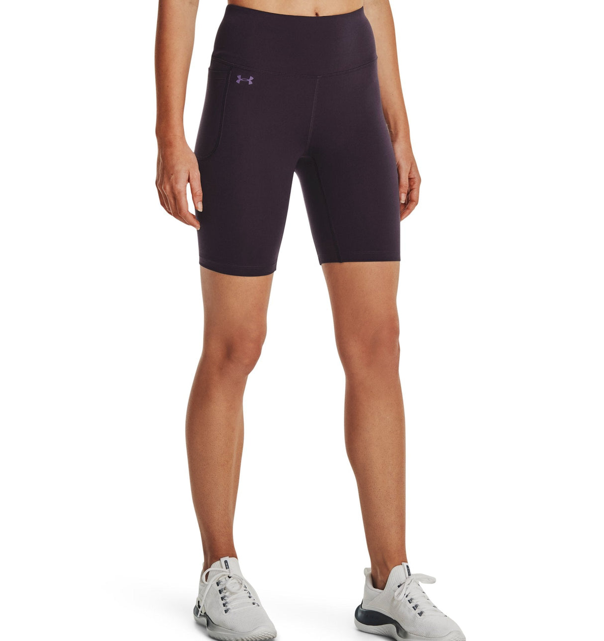 Under Armour Womens UA Motion Bike Shorts - Breathable and Comfortable