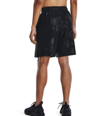 Under Armour Mens Tech Woven Emboss Shorts - Ultra Lightweight and Breathable