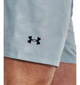 Under Armour Mens Tech Woven Emboss Shorts - Ultra Lightweight and Breathable