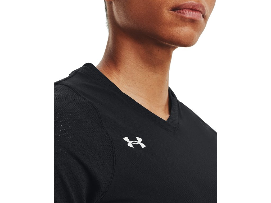 Under Armour Womens Powerhouse 2.0 Volleyball Jersey - With HeatGear Fabric and Mesh Panels