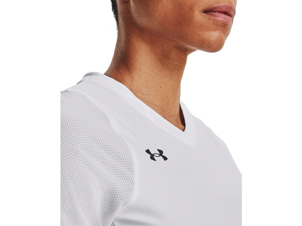 Under Armour Womens Powerhouse 2.0 Volleyball Jersey - With HeatGear Fabric and Mesh Panels