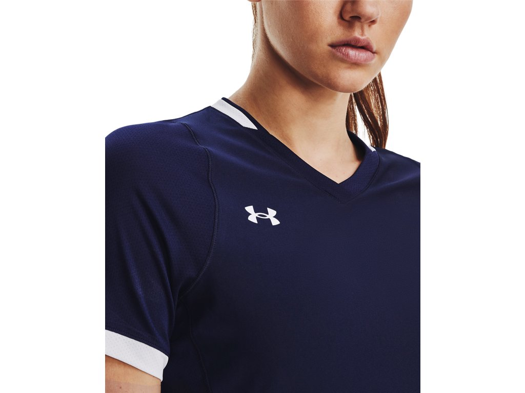 Under Armour Womens Powerhouse 2.0 Volleyball Jersey - With HeatGear Fabric and Mesh Panels