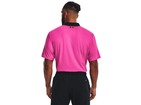 Under Armour Mens UA Performance 3.0 Colorblock Polo Apparel - Sweat Wicking