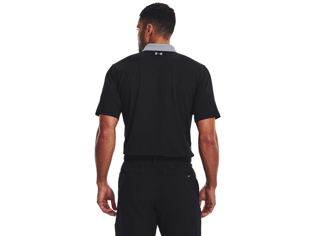 Under Armour Mens UA Performance 3.0 Colorblock Polo Apparel - Sweat Wicking