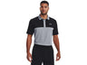 Under Armour Mens UA Performance 3.0 Colorblock Polo Apparel - Sweat Wicking