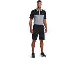 Under Armour Mens UA Performance 3.0 Colorblock Polo Apparel - Sweat Wicking