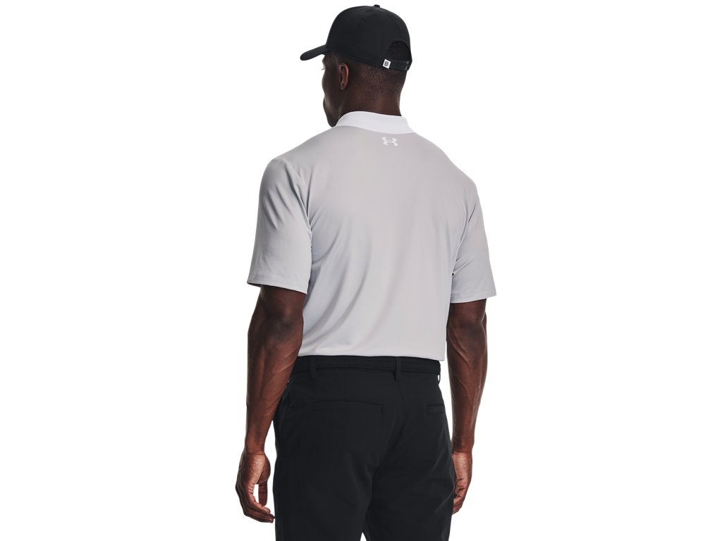 Under Armour Mens UA Performance 3.0 Colorblock Polo Apparel - Sweat Wicking