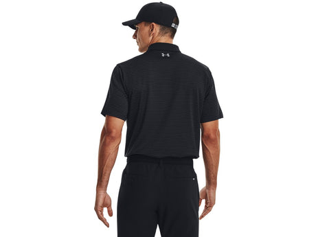 Under Armour Mens UA Matchplay Stripe Polo - Enhanced Breathability