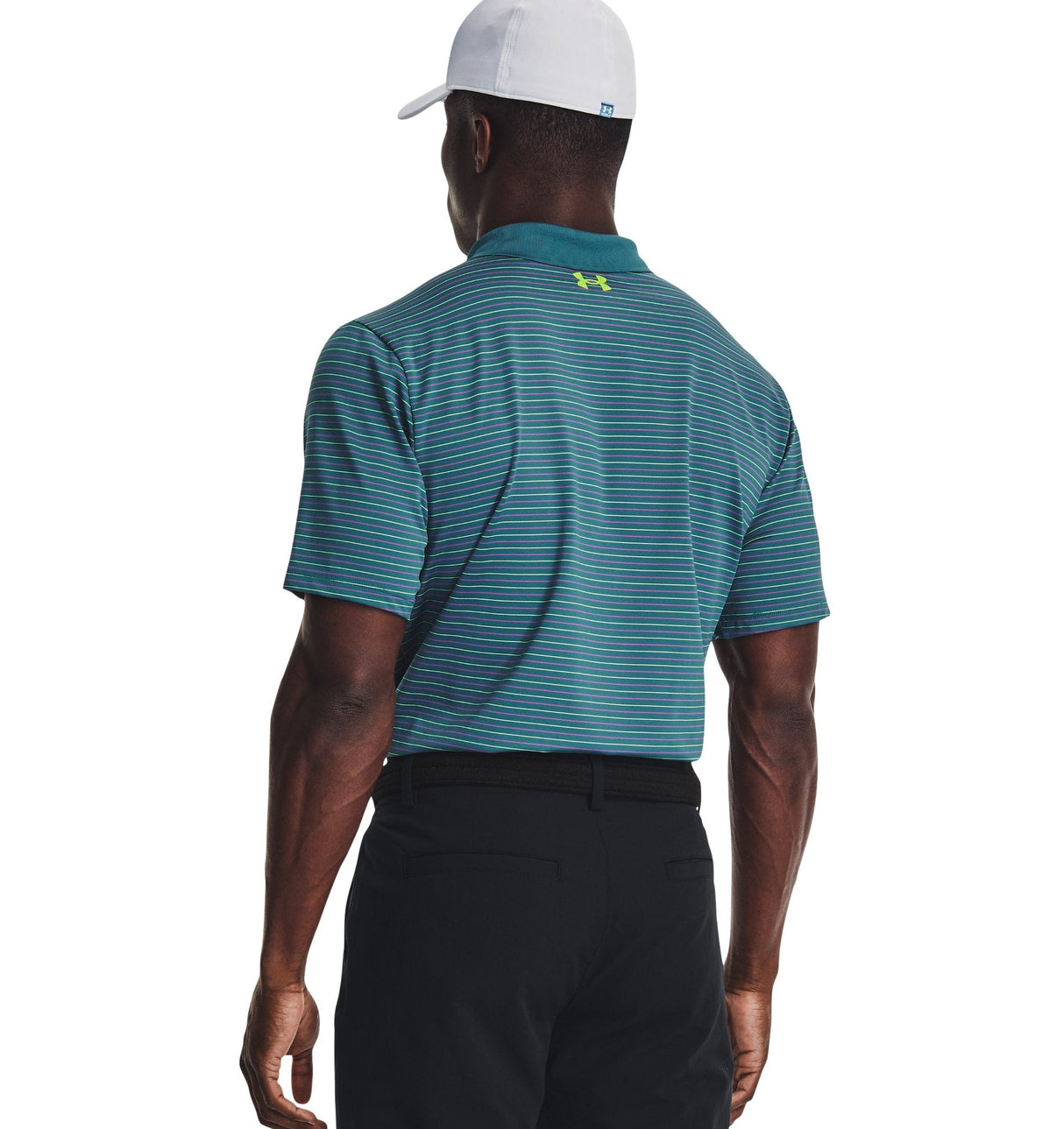 Under Armour Mens UA Matchplay Stripe Polo - Enhanced Breathability