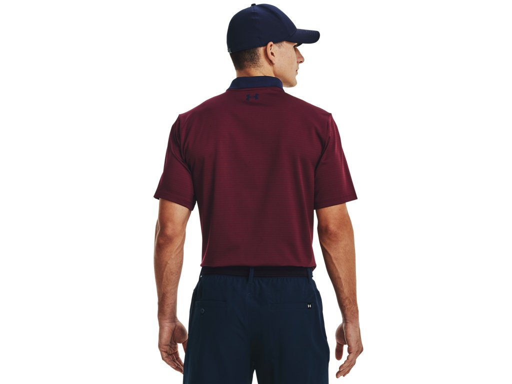 Under Armour Mens UA Matchplay Stripe Polo - Enhanced Breathability