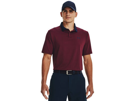 Under Armour Mens UA Matchplay Stripe Polo - Enhanced Breathability