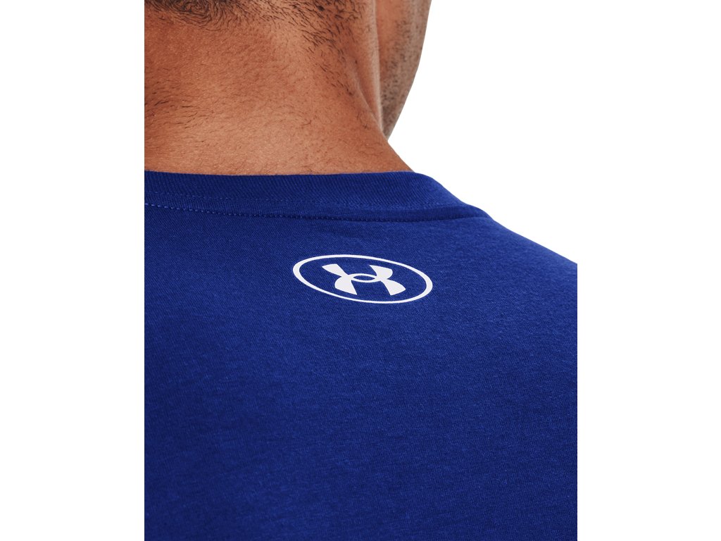 Under Armour Mens UA Baseball Script Short Sleeve T-Shirt - Quick-Drying Cotton Blend