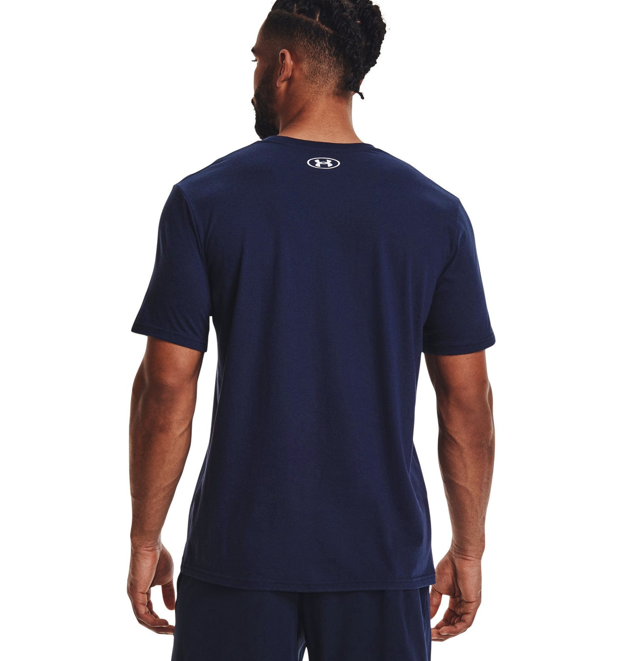 Under Armour Mens UA Baseball Script Short Sleeve T-Shirt - Quick-Drying Cotton Blend