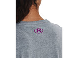Under Armour Womens Softball Bar Short Sleeve T-Shirt - Quick-drying Cotton Blend