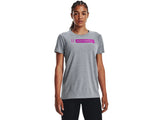 Under Armour Womens Softball Bar Short Sleeve T-Shirt - Quick-drying Cotton Blend
