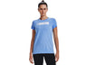 Under Armour Womens Softball Bar Short Sleeve T-Shirt - Quick-drying Cotton Blend