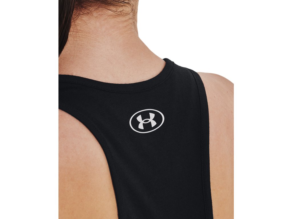 Under Armour Womens Softball Wordmark Bar Tank Top - Quick-Drying Cotton Blend