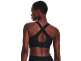 Under Armour Womens Crossback Longline Sports Bra - Strategic Support and Breathability