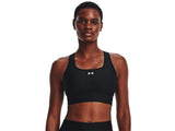 Under Armour Womens Crossback Longline Sports Bra - Strategic Support and Breathability