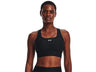 Under Armour Womens Crossback Longline Sports Bra - Strategic Support and Breathability