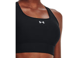 Under Armour Womens Crossback Longline Sports Bra - Strategic Support and Breathability