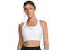 Under Armour Womens Crossback Longline Sports Bra - Strategic Support and Breathability