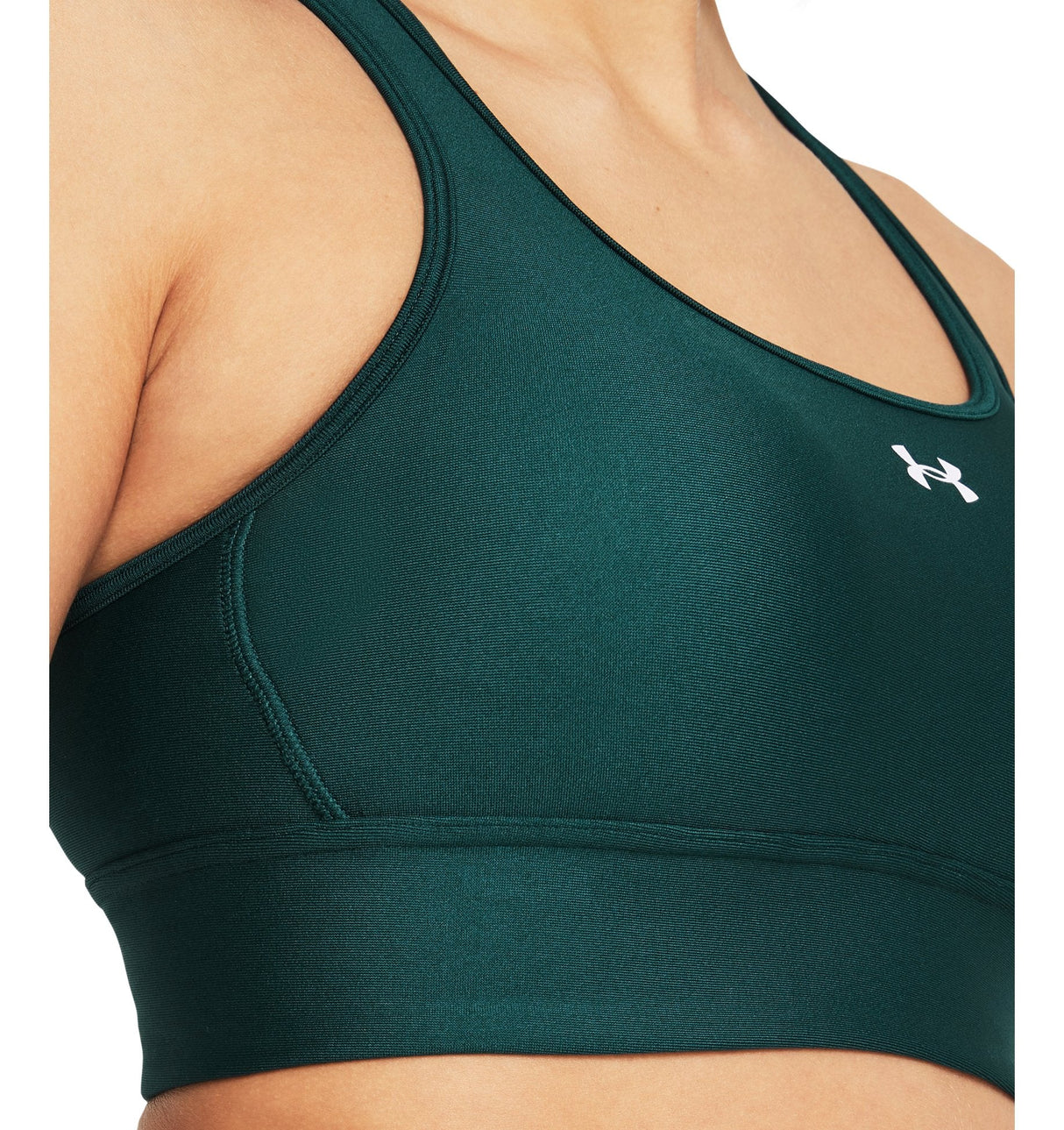 Under Armour Womens Crossback Longline Sports Bra - Strategic Support and Breathability