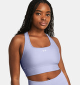Under Armour Womens Crossback Longline Sports Bra - Strategic Support and Breathability