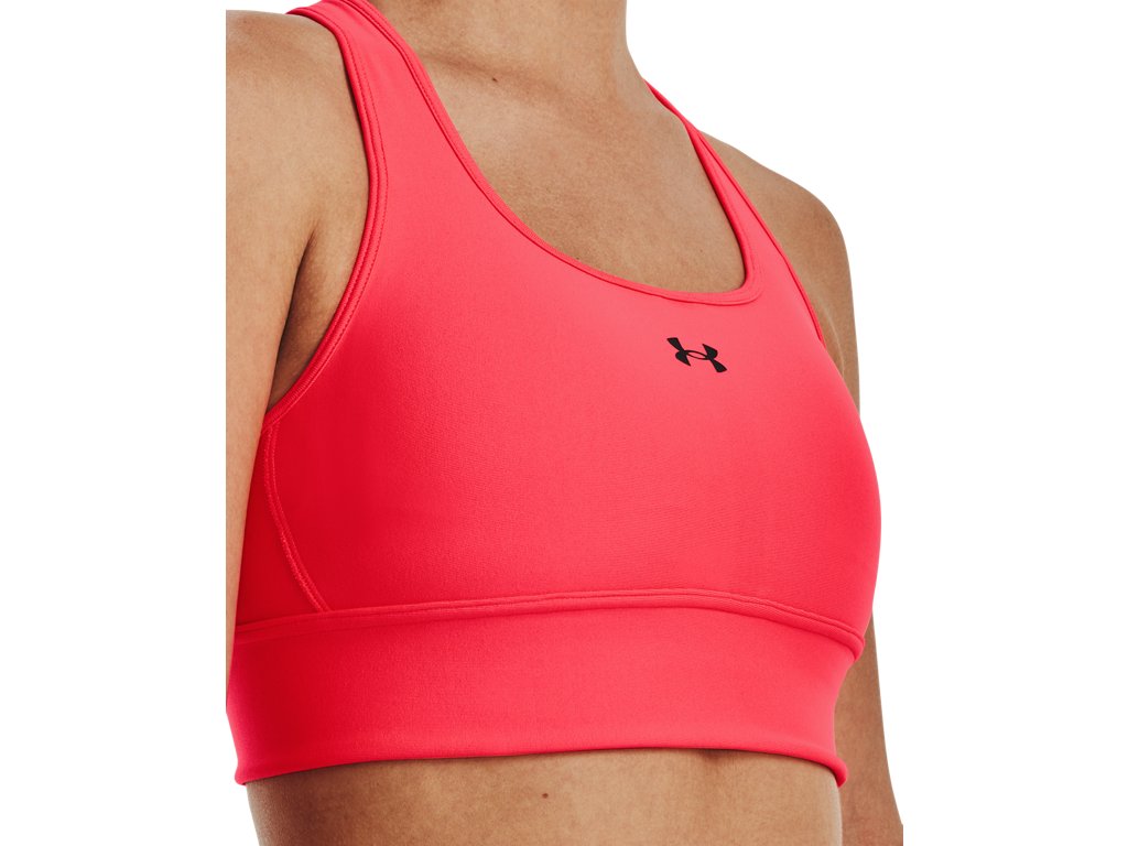 Under Armour Womens Crossback Longline Sports Bra - Strategic Support and Breathability