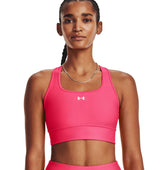 Under Armour Womens Crossback Longline Sports Bra - Strategic Support and Breathability
