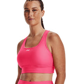 Under Armour Womens Crossback Longline Sports Bra - Strategic Support and Breathability