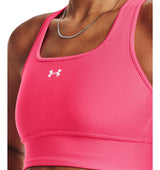Under Armour Womens Crossback Longline Sports Bra - Strategic Support and Breathability