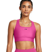 Under Armour Womens Crossback Longline Sports Bra - Strategic Support and Breathability
