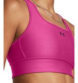 Under Armour Womens Crossback Longline Sports Bra - Strategic Support and Breathability