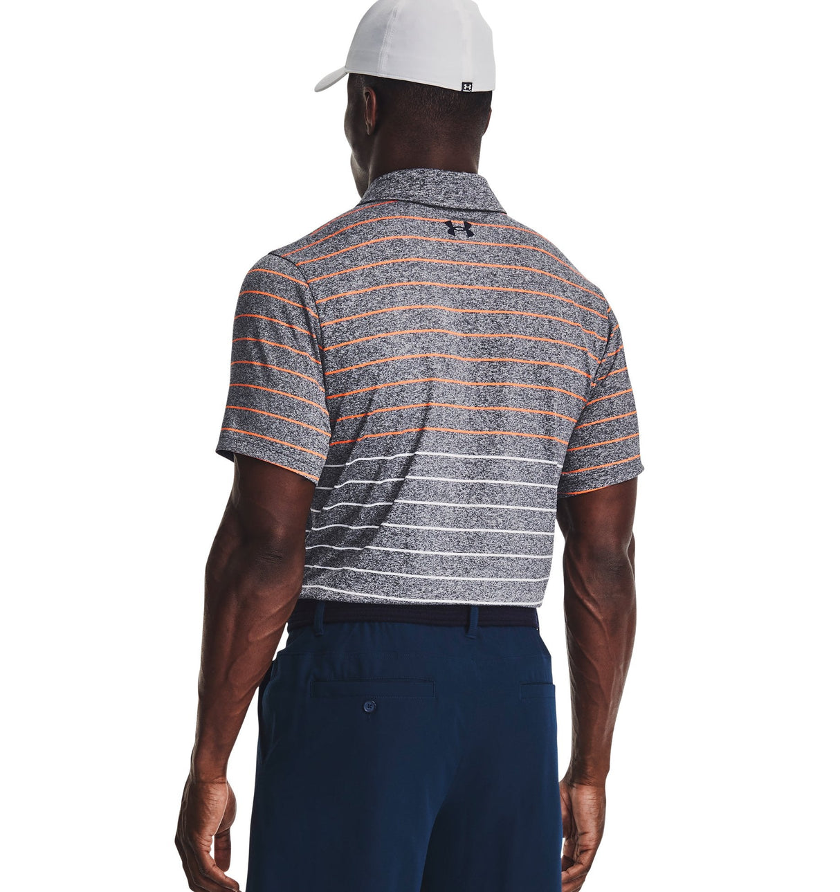 Under Armour Mens UA Playoff 3.0 Stripe Polo Shirt - Breathable and Stretchy