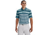 Under Armour Mens UA Playoff 3.0 Stripe Polo Shirt - Breathable and Stretchy