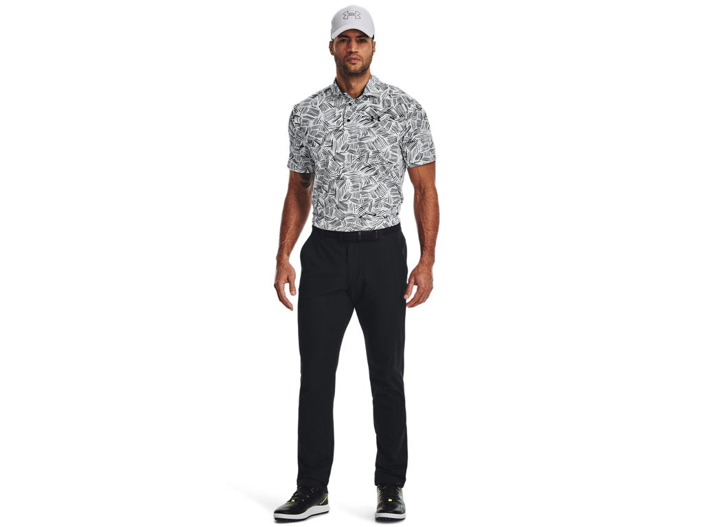Under Armour Men's UA Playoff 3.0 Printed Polo Apparel - Breathable and Stretchy
